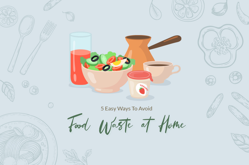 5 ways to avoid food waste
